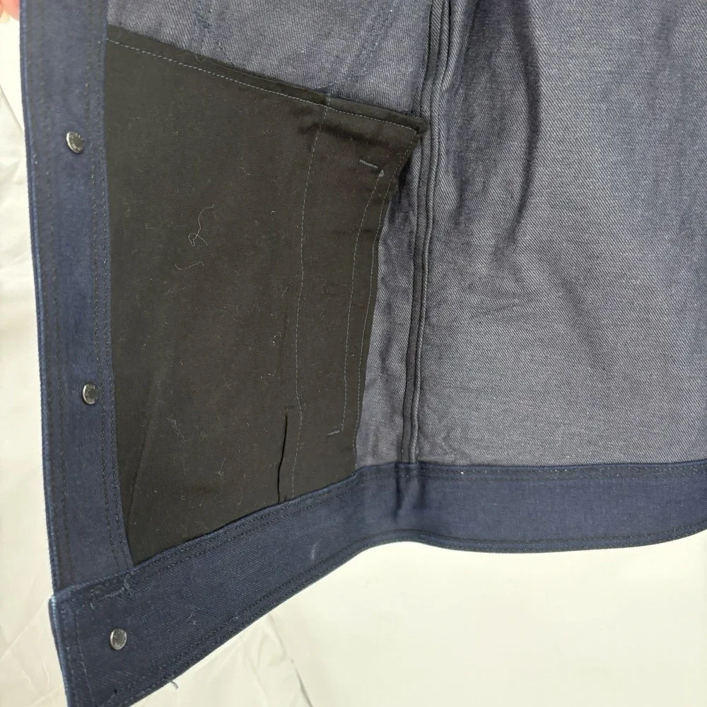 G-Star Raw Men's 3D Raw Denim Kir Arc 3D Slim Fit Denim Jacket Size Medium NWOT